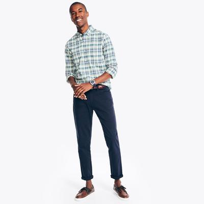 Nautica Men's Slim Fit Stretch Pant 401 (Navy), 33x32