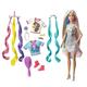 Barbie-Puppe, Einhorn Puppe mit Meerjungfrauenhaar und Einhorn-Haarkrönchen, Accessoires, Puppe inklusive, Geschenke für Kinder ab 3 Jahren,GHN04