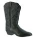 Ariat Heritage Western R Toe Wide Shaft - Womens 8 Black Boot B