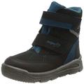 Superfit Jungen MARS warm gefütterte Gore-Tex Schneestiefel, SCHWARZ/BLAU 0000, 33 EU