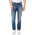 camel active Herren Herren Madison Jeans in Slim Fit – Cotton Mix – Stretch 32 Blau menswear-52/32