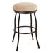 Lark Manor™ Amareona Swivel Counter, Bar & Extra Tall Stool Plastic/Acrylic/Metal in Black | 26 H x 16.5 W x 16.5 D in | Wayfair