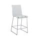 Gabby King Bar & Counter Stool Metal in Gray | 40 H x 17.5 W x 20.25 D in | Wayfair SCH-155655