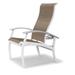 Red Barrel Studio® Hinch Patio Dining Chair Sling in White | 39 H x 28.5 W x 30 D in | Wayfair 2D56D1430D6D47488B01416B7854FACF