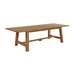 Summer Classics Paige Outdoor Dining Table Wood in Brown/Gray/White | 30.25 H x 104 W x 40.5 D in | Wayfair 28644