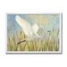 East Urban Home 'Snowy Egret in Flight VII' - Picture Frame Print on Canvas in Green | 12 H x 20 W x 1 D in | Wayfair