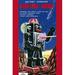 Buyenlarge 'Fighting Robot' Vintage Advertisement in Black/Blue/Red | 42 H x 28 W x 1.5 D in | Wayfair 0-587-24911-0C2842
