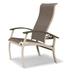 Red Barrel Studio® Hinch Patio Dining Chair Sling in Brown | 39 H x 28.5 W x 30 D in | Wayfair 1F2808D793644CA38F6975C3C2E58A27