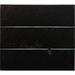 Longshore Tides Maris 60" H x 32" W Solid Wood Standard Bookcase Wood in Black | 60 H x 32 W x 12.875 D in | Wayfair