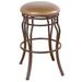 Red Barrel Studio® Hughey Swivel Bar & Counter Stool Plastic in Black/Brown | 34 H x 16.5 W x 16.5 D in | Wayfair 373E127D205748808E2BB66B35BDE651