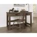 Rosalind Wheeler Mclaughlin Desk Wood in Brown | 31.25 H x 52 W x 24 D in | Wayfair 86366D64E06745B794A80ACF2FFF08E9