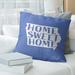 East Urban Home Sweet Throw Pillow Polyester/Polyfill blend in Blue | 26 H x 26 W x 4 D in | Wayfair EE3D12326D2344C699F9DA4F7D902FB9