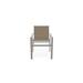 Telescope Casual Tribeca Café Stacking Patio Dining Chair Sling in Gray | 34 H x 24 W x 24.5 D in | Wayfair 1T7Y80901