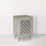 Bungalow Rose Abbotstown Nightstand Wood in Brown/Gray | 30 H x 20 W x 16 D in | Wayfair AED32079535F41E6841F935D67B388BC