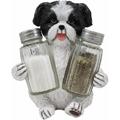 Latitude Run® Ebros Gift Faustus Realistic Adorable Hugging Pooch Shih Tzu Mini Toy Breed Dog Decorative Salt & Pepper Shaker Set | Wayfair