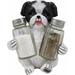 Latitude Run® Ebros Gift Faustus Realistic Adorable Hugging Pooch Shih Tzu Mini Toy Breed Dog Decorative Salt & Pepper Shaker Set | Wayfair