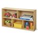 Jonti-Craft Young Time® 5 Compartment Shelving Unit Wood in Brown | 26.5 H x 48 W x 12 D in | Wayfair 7143YT