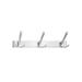 Charlton Home® Demetris 3 Hook Extruded Aluminum Coat Rack Metal in Gray | 4.5 H x 16 W x 3.75 D in | Wayfair 0D224A649603454BAFD3D84AA88A1129