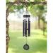 Dakota Fields Hunnicutt Wind Chime Metal in White | 36 H x 5.5 W x 2.25 D in | Wayfair B503F1B7FB9A45D28FF1EFF1F8C4F376