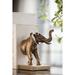 Dakota Fields 2 Piece Elephant Bookend Set Resin | 7.3 H x 5.1 W x 8.5 D in | Wayfair 3F81501073A54D39992E46B8718A52CB