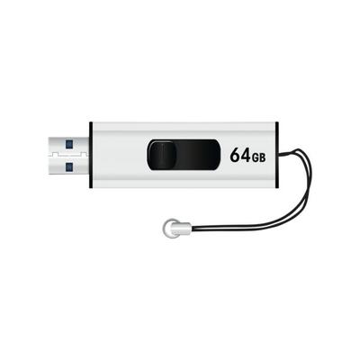 USB-Stick 64 GB silber, OTTO Office Premium, 5.4x0.7x1.8 cm