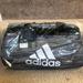 Adidas Bags | Adidas Diablo Small Duffel Gym Bag New | Color: Gray/White | Size: Os