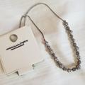 American Eagle Outfitters Jewelry | American Eagle Aeo Silver Bead Necklace | Color: Silver | Size: Os