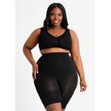 Plus Size High Waist Medium Control Shorts