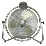 Optimus F-4208 3-Speed 120-Watt 20-In. Industrial-Grade High-Velocity Oscillating Floor Fan