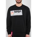 Alpha Industries Mars Reflective Sweatshirt, black, Size M