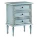 Emile Side Table - Distressed Blue Gray - Ballard Designs - Ballard Designs