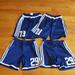 Adidas Bottoms | (4) Adidas Boys Soccer Shorts | Color: Blue/White | Size: M-L