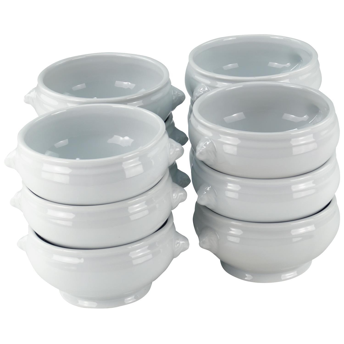 GVK ECO Löwenkopfterrine 0,45 Liter Porzellan 12 Stück im Set Image