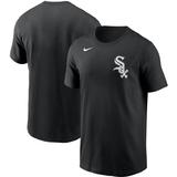 Men's Nike Black Chicago White Sox Team Wordmark T-Shirt