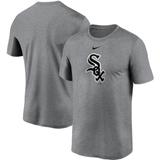 Men's Nike Gray Chicago White Sox Large Logo Legend Performance T-Shirt