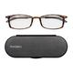 ThinOptics Brooklyn Reading Glasses 2.5 Tortoise Frames + Milano Magnetic Case - Compact Foldable Reading Glasses 2.50, 0.06 kg