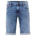 Cross Jeans Herren Leom Shorts, Blau (Light Mid Blue 077), 32W