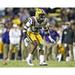 Jamal Adams LSU Tigers Unsigned Back Peddle Photograph