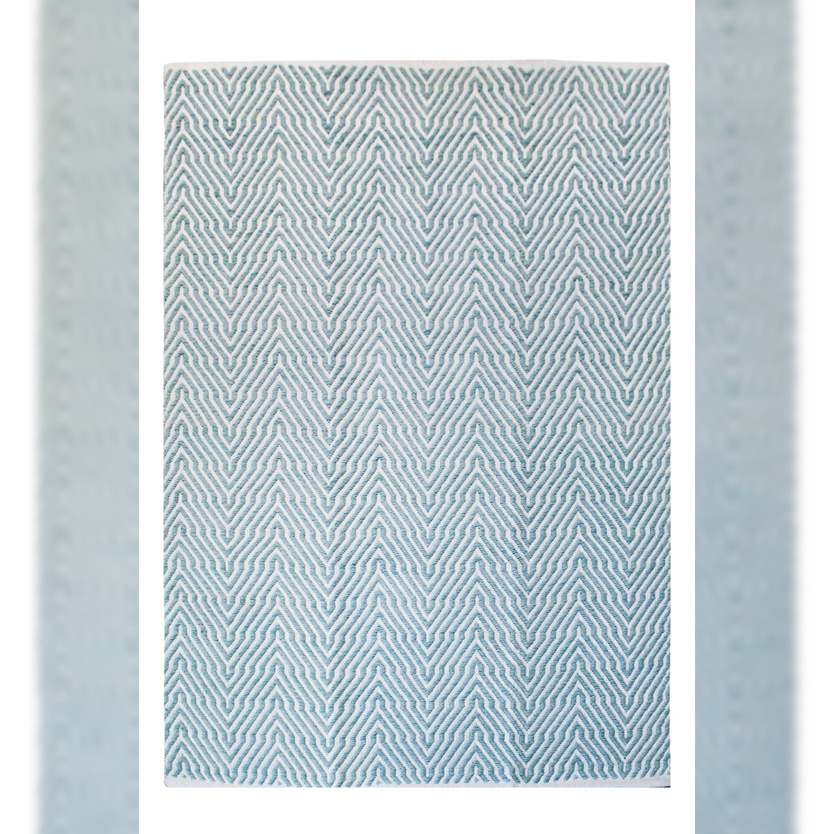 Kayoom Teppich Aperitif 410 Türkis - 3K75B-120-170 Image