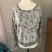 Anthropologie Tops | Anthro Postmark L/S Top | Color: Gray/White | Size: M