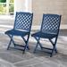 Carolina Folding Chairs, Set Of Two - Black - Grandin Road