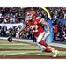 Travis Kelce Kansas City Chiefs Unsigned Super Bowl LIV Touchdown Celebration Photograph