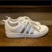 Adidas Shoes | Adidas Grand Court White/Silver Size 8 | Color: Silver/White | Size: 8
