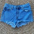 Levi's Shorts | Authentic High Waisted Levi’s Jean Shorts | Color: Silver | Size: 2