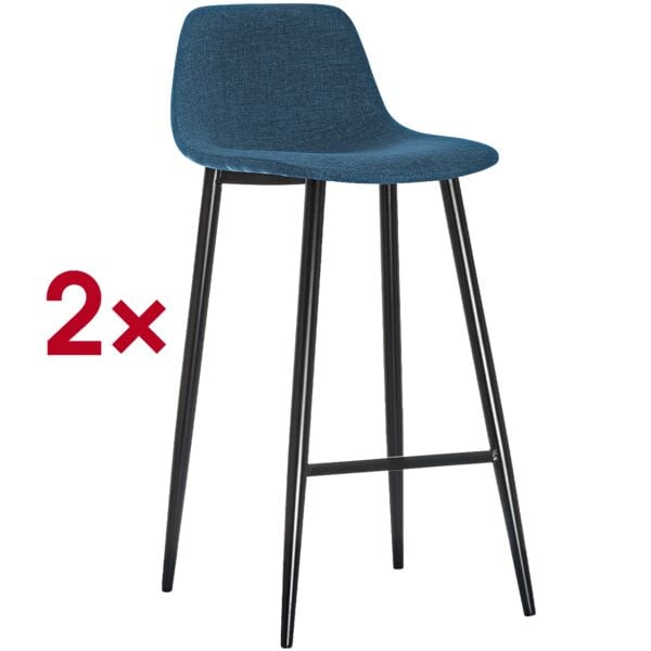 meet 2er-Set Barhocker »Must« blau