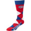 "Men's For Bare Feet LA Clippers Team Argyle Crew Socks"