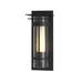 Hubbardton Forge Banded 12 Inch Tall Outdoor Wall Light - 305996-1000