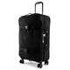 Kipling SPONTANEOUS M, Medium 4-Wheeled 360° Suitcase with Elastic Straps, TSA Lock, 66 cm, 71 L, Black Noir