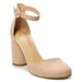 LC Lauren Conrad Hydrangea Women's High Heels, Size: 6.5, Natural