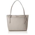 Michael Kors Womens Voyager Handtasche, Perlgrau